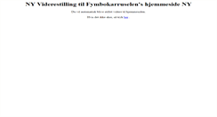 Desktop Screenshot of fynbokarrusel.9net.dk
